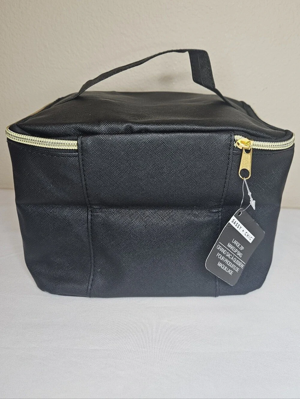 Pick 1 | Cosmetic Travel Pouch + FREE Travel Bottles & Spa Headband NEW
